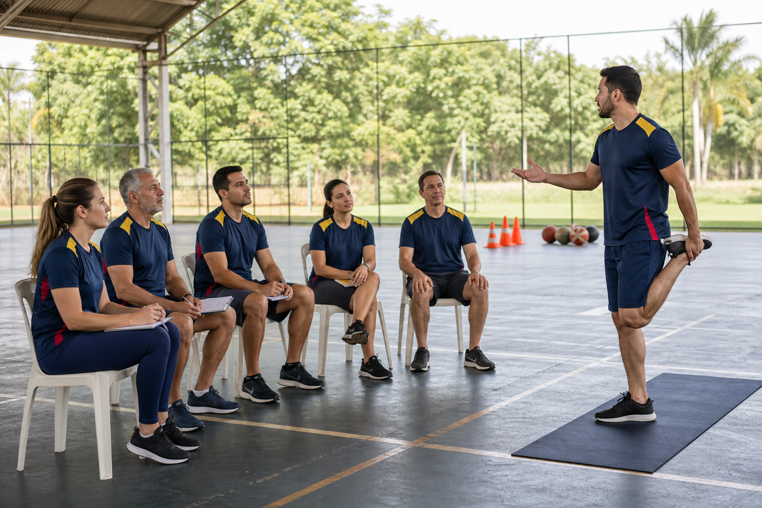 Taller de salud física y prevención para participantes deportivos