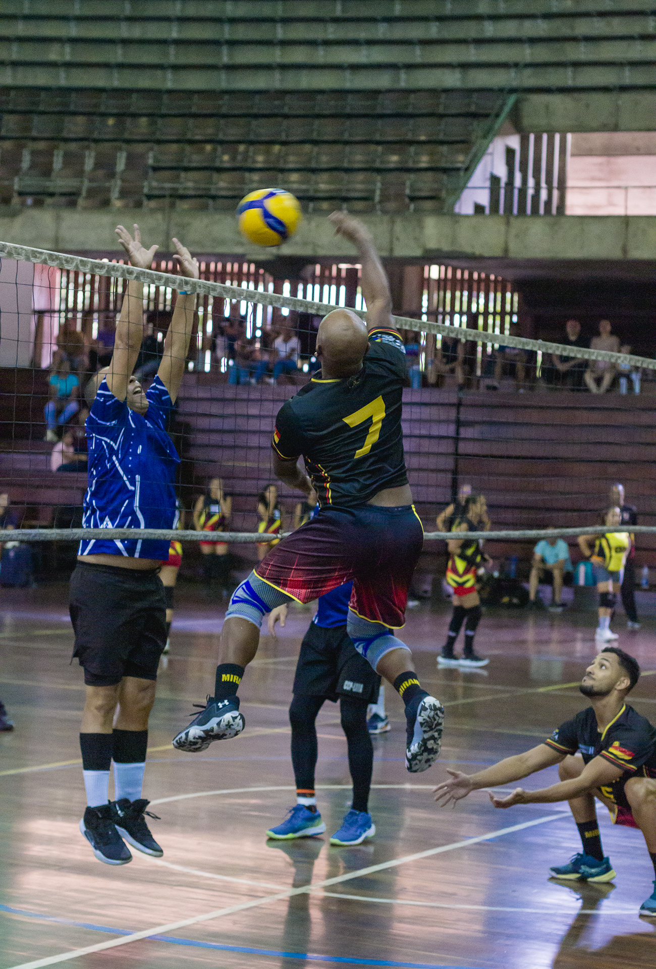 Partido del Nacional de Voleibol Gremial