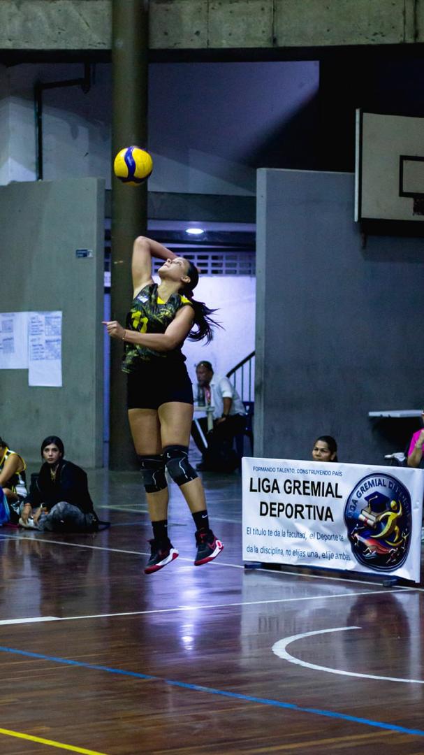 Competencia de voleibol gremial